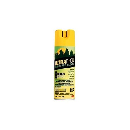 3M Ultrathon Insect Repellent Aerosol, 25 Deet, 6Oz 67777